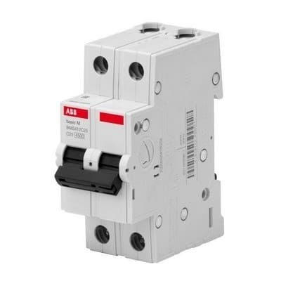 Автоматический выключатель АББ 2Р Basic M 4, 5кА BMS411 C10