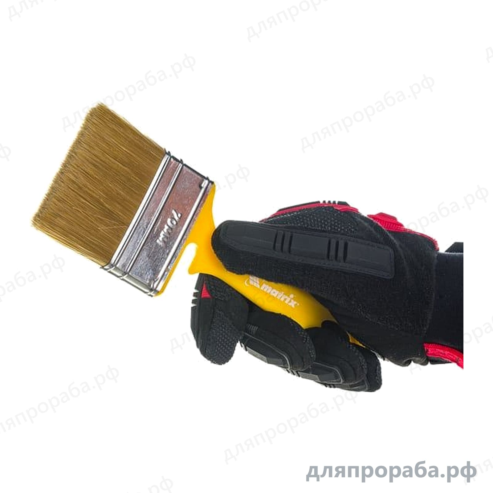 Флейцевая кисть MATRIX Color Line Лаки 70 мм 83365