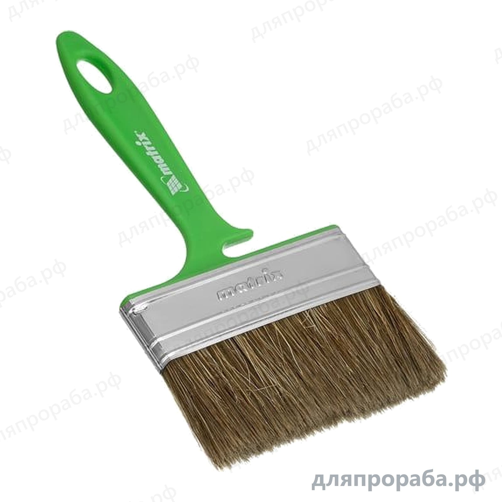 Флейцевая кисть MATRIX Color Line Работы по дереву 100 мм 83376