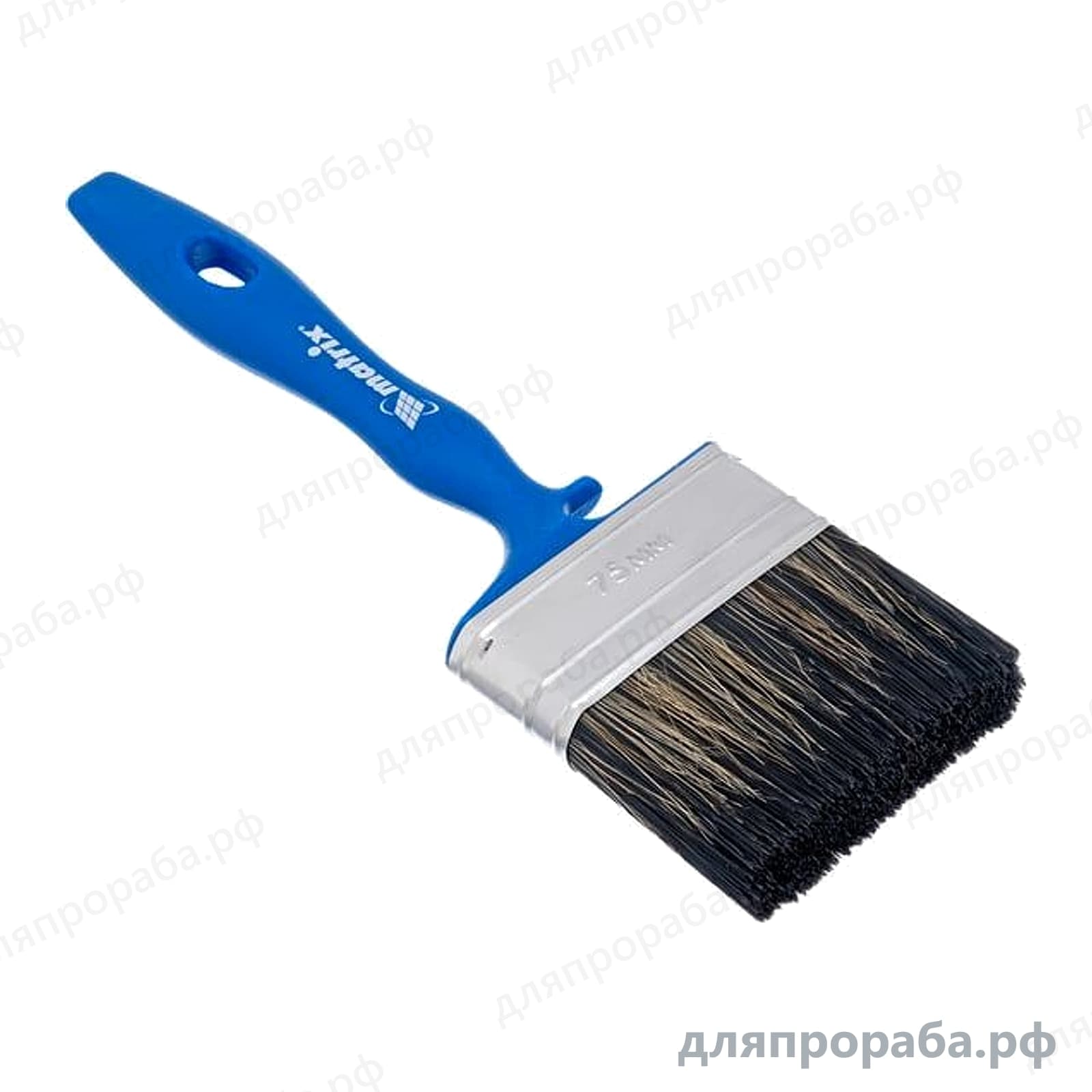 Флейцевая кисть MATRIX Color Line Водные краски 75 мм 83385