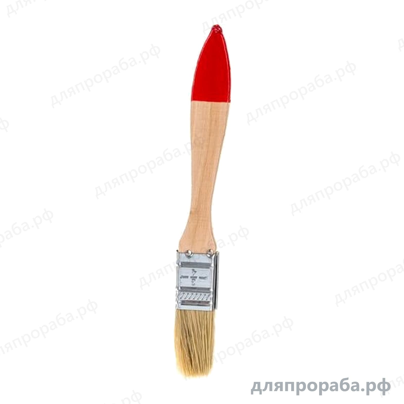 Флейцевая кисть Политех светлая щетина ОПТИМА 19 мм 1500003