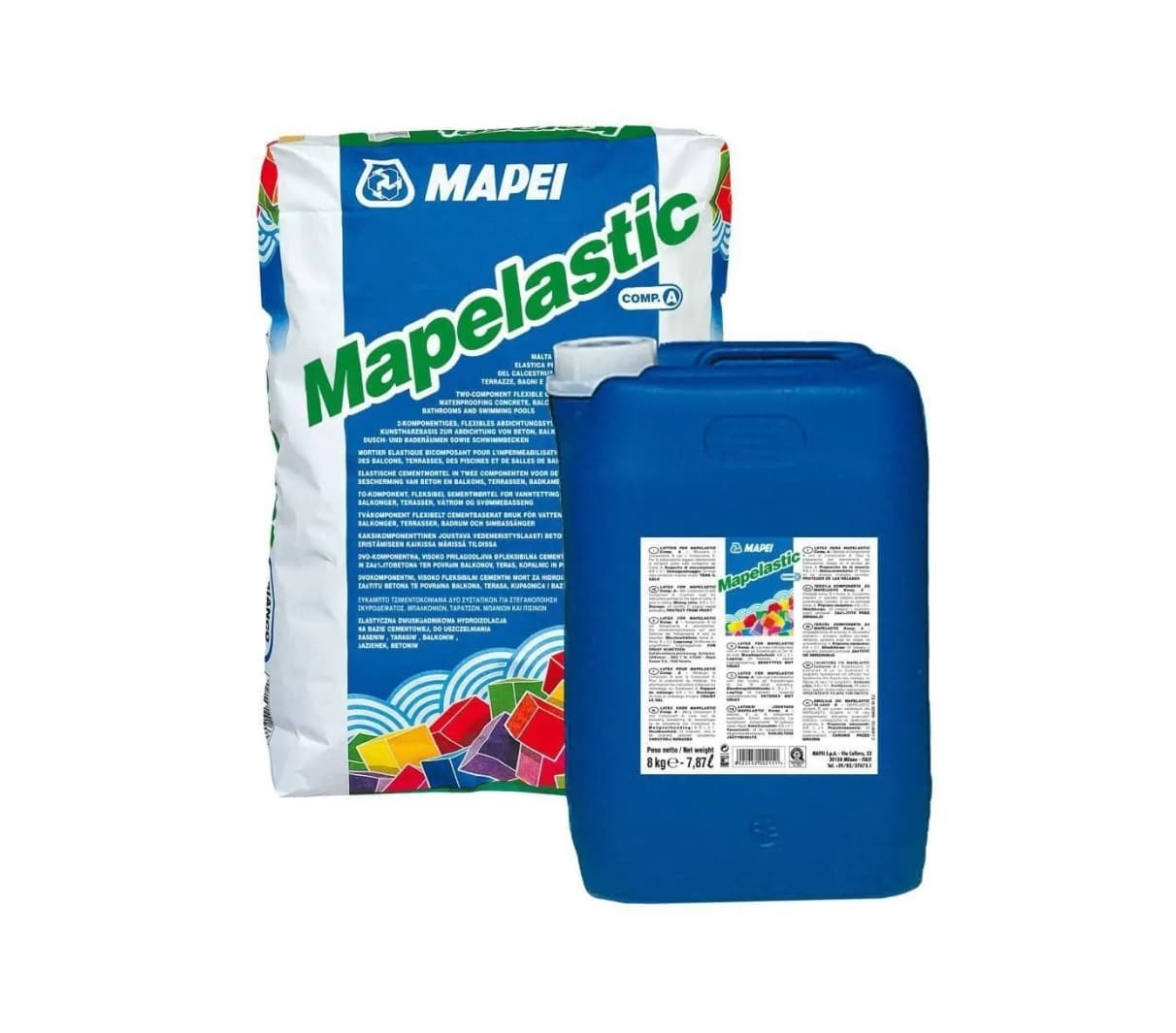 Гидроизоляция Мапеластик Mapei 32 кг