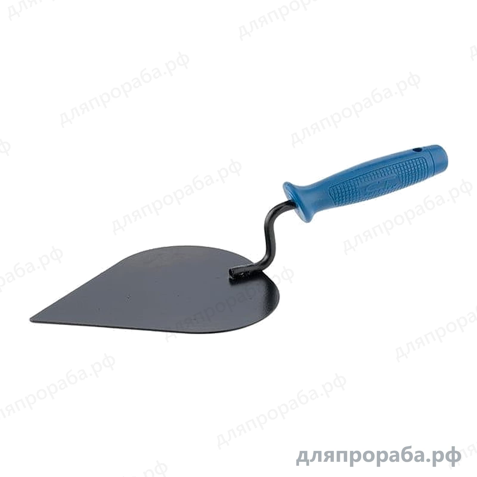 Кельма штукатура СИБРТЕХ стальная пластиковая ручка 86214