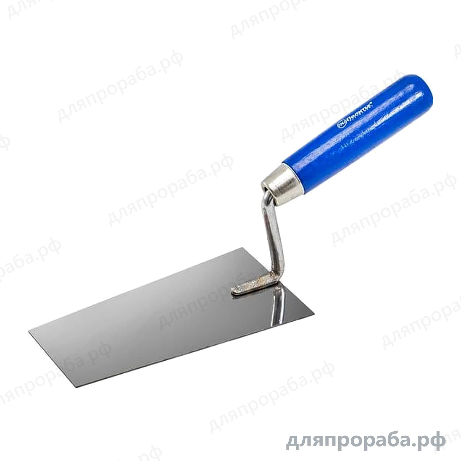 Кельма трапеция Политех ПРОФИ деревянная ручка CrV 140x82 мм 1072140