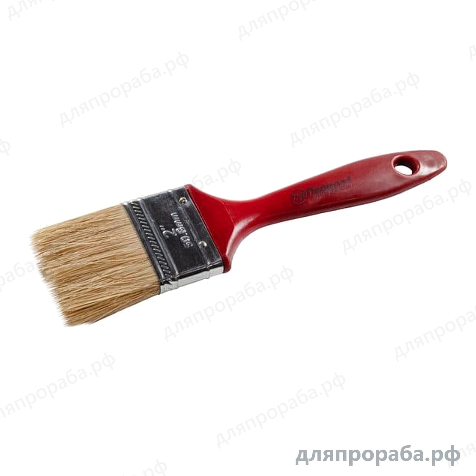 Кисть-флейц Политех Мастер светлая щетина 50 мм 1502020