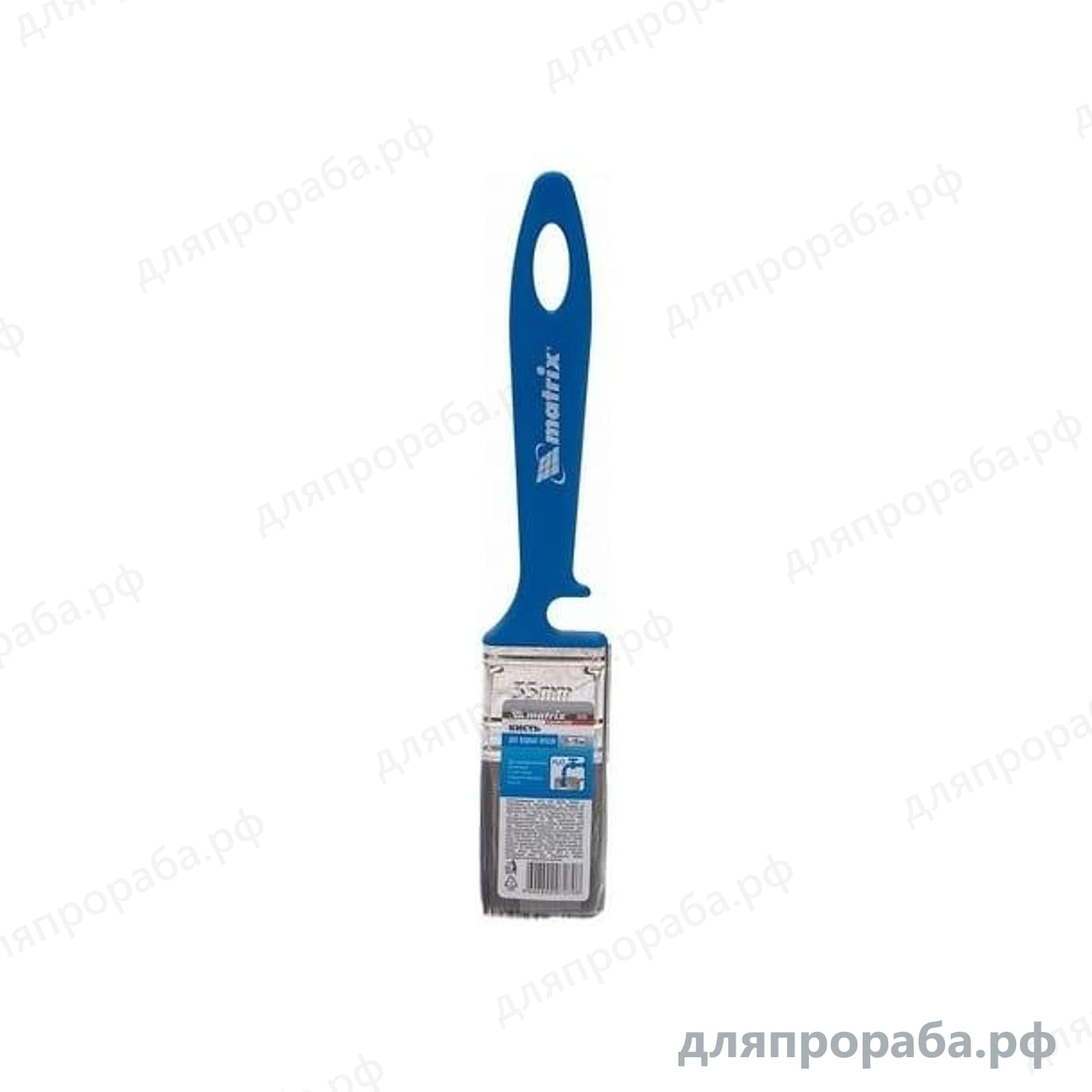 Флейцевая кисть MATRIX Color Line Водные краски 35 мм 83345 — фото 4