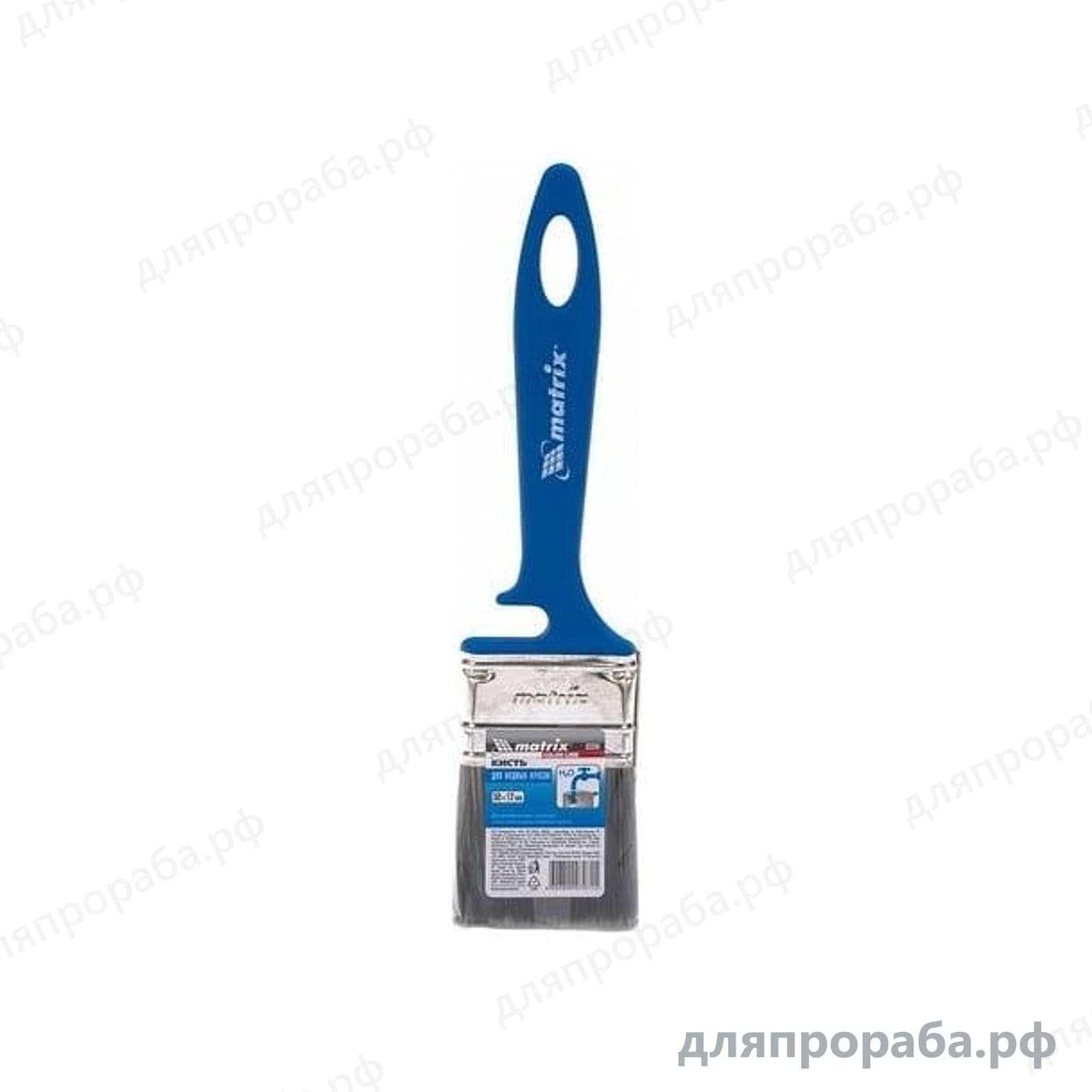 Флейцевая кисть MATRIX Color Line Водные краски 50 мм 83346 — фото 4