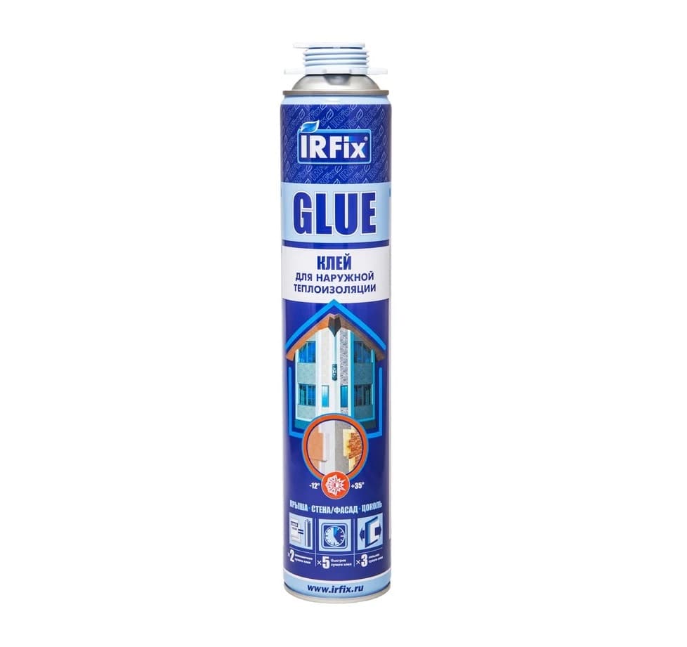 Клей-пена для пенополистирола всесезонная IRFix Glue 800 мл