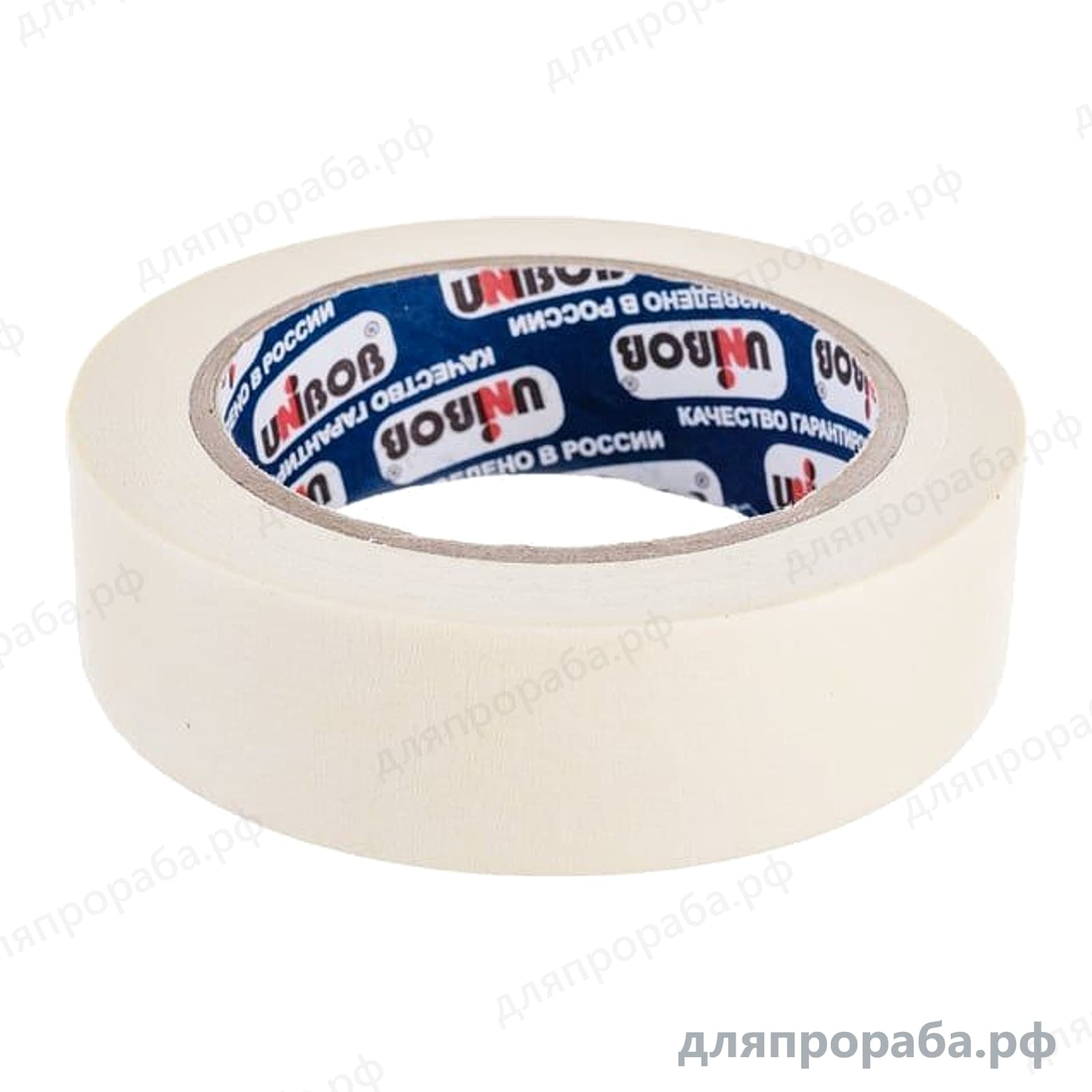 Малярная клейкая лента 30 мм х 40 м UNIBOB 214973