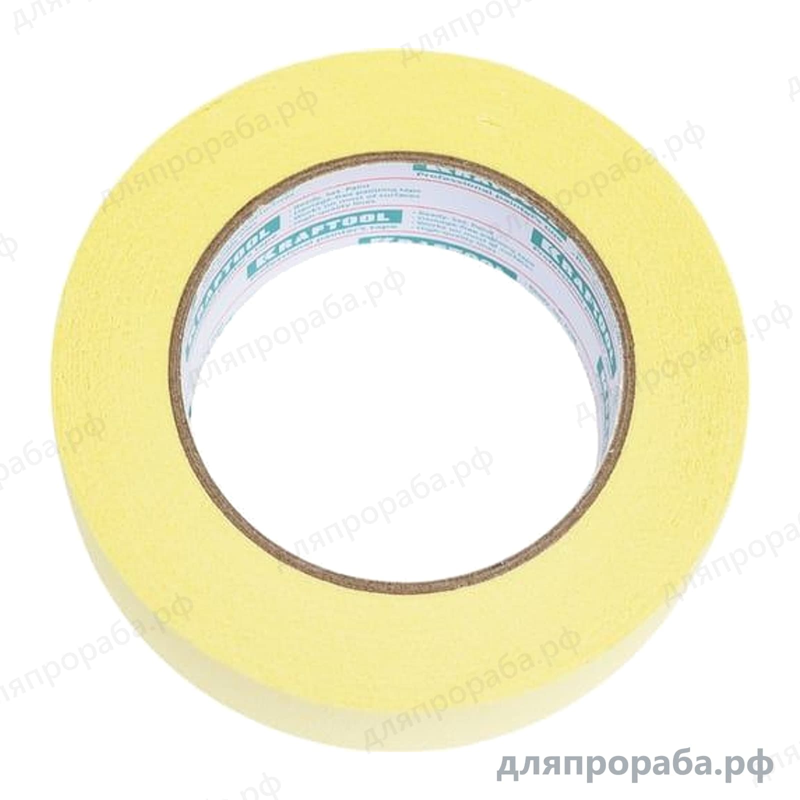 Малярная лента #500 Flex для изогнутых линий 38 мм х 30 м KRAFTOOL 12105-38