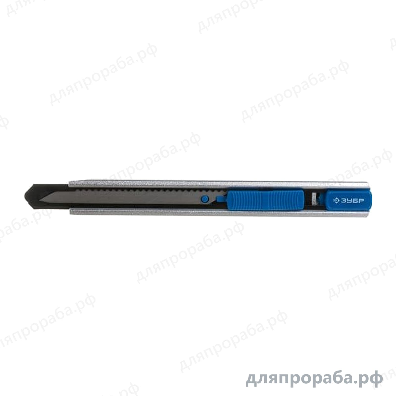 Нож металлический с автостопом ПРО-9А 9 мм ЗУБР 09152