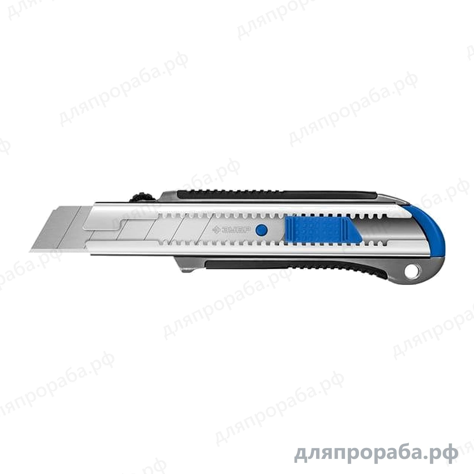 Нож металлический с автостопом ТИТАН-25 25 мм ЗУБР Профессионал 09180