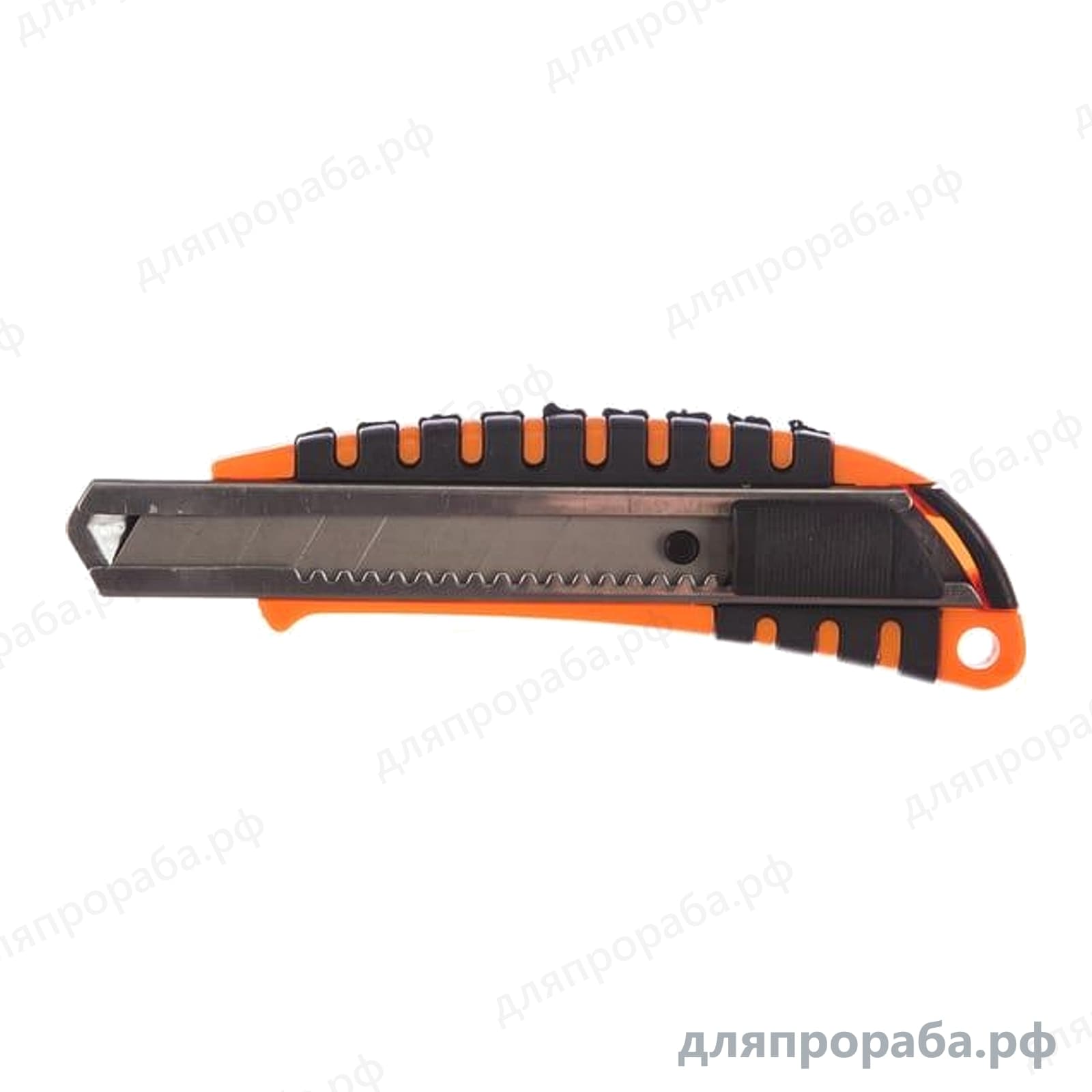 Нож выдвижное лезвие металлическая направляющая 18 мм SPARTA 78939