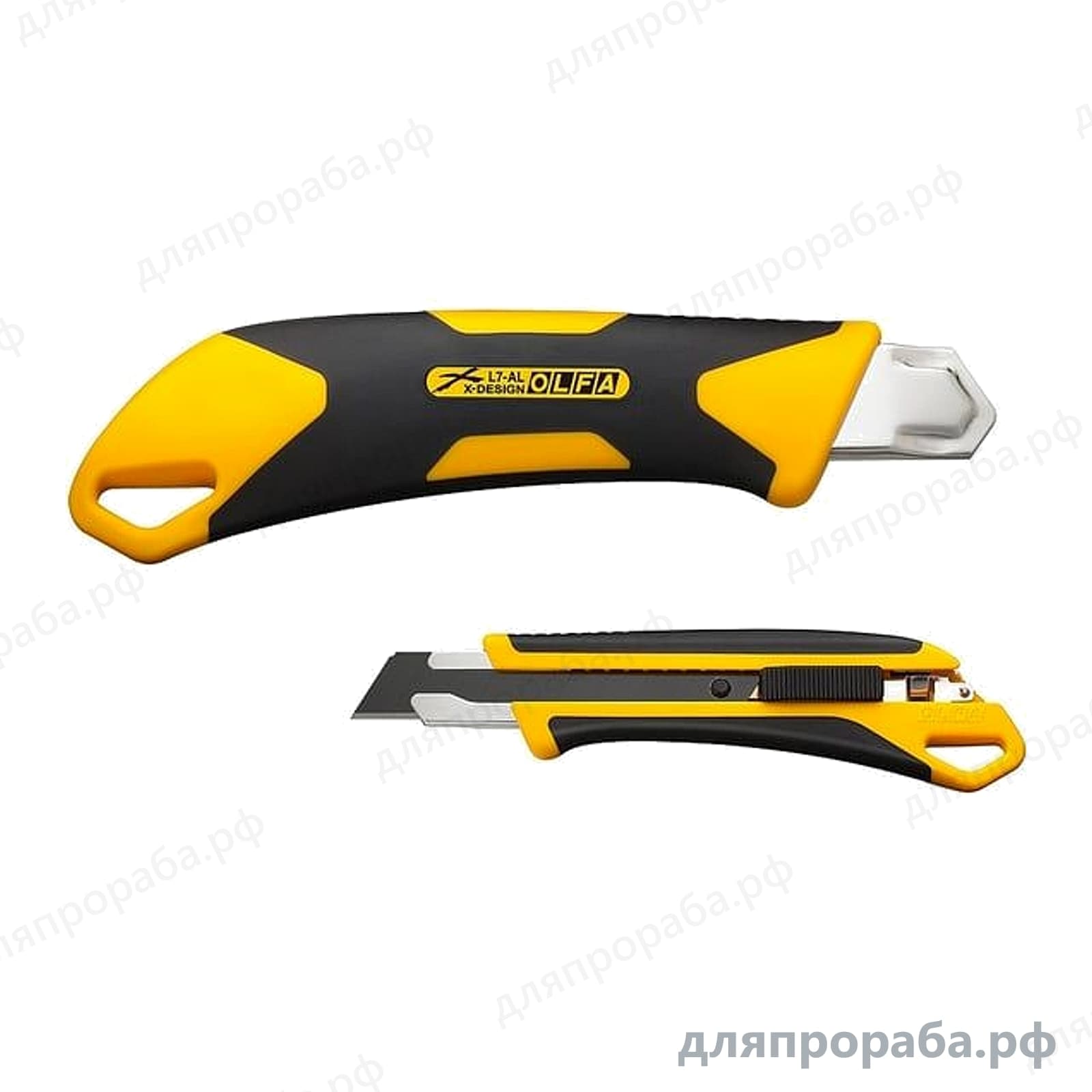 Нож Autolock выдвижное лезвие 18 мм OLFA OL-L7-AL