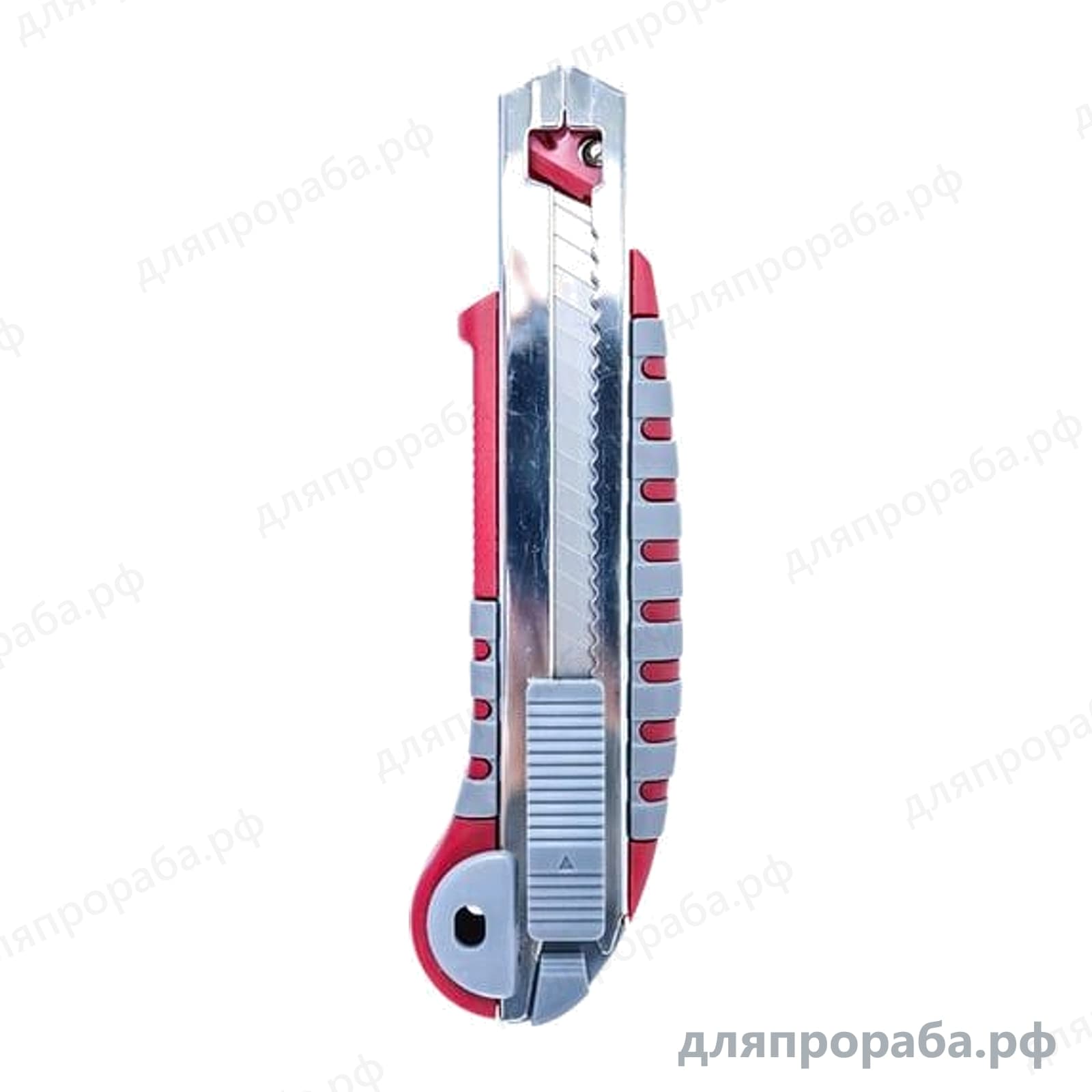 Нож Автомат пластик-резина автоматический 5 лезвий 18 мм Политех 9004112
