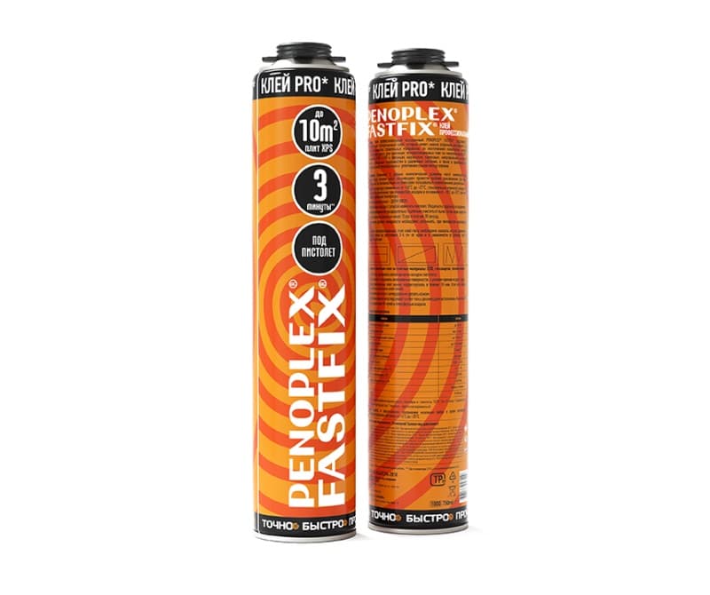 Пена-клей для фиксации утеплителя Пеноплэкс Fastfix Pro 750 мл