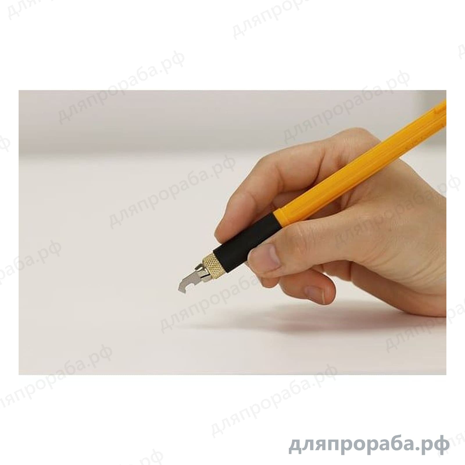 Перовой нож с профильными лезвиями 4 шт 6 мм OLFA OL-AK-4 — фото 9