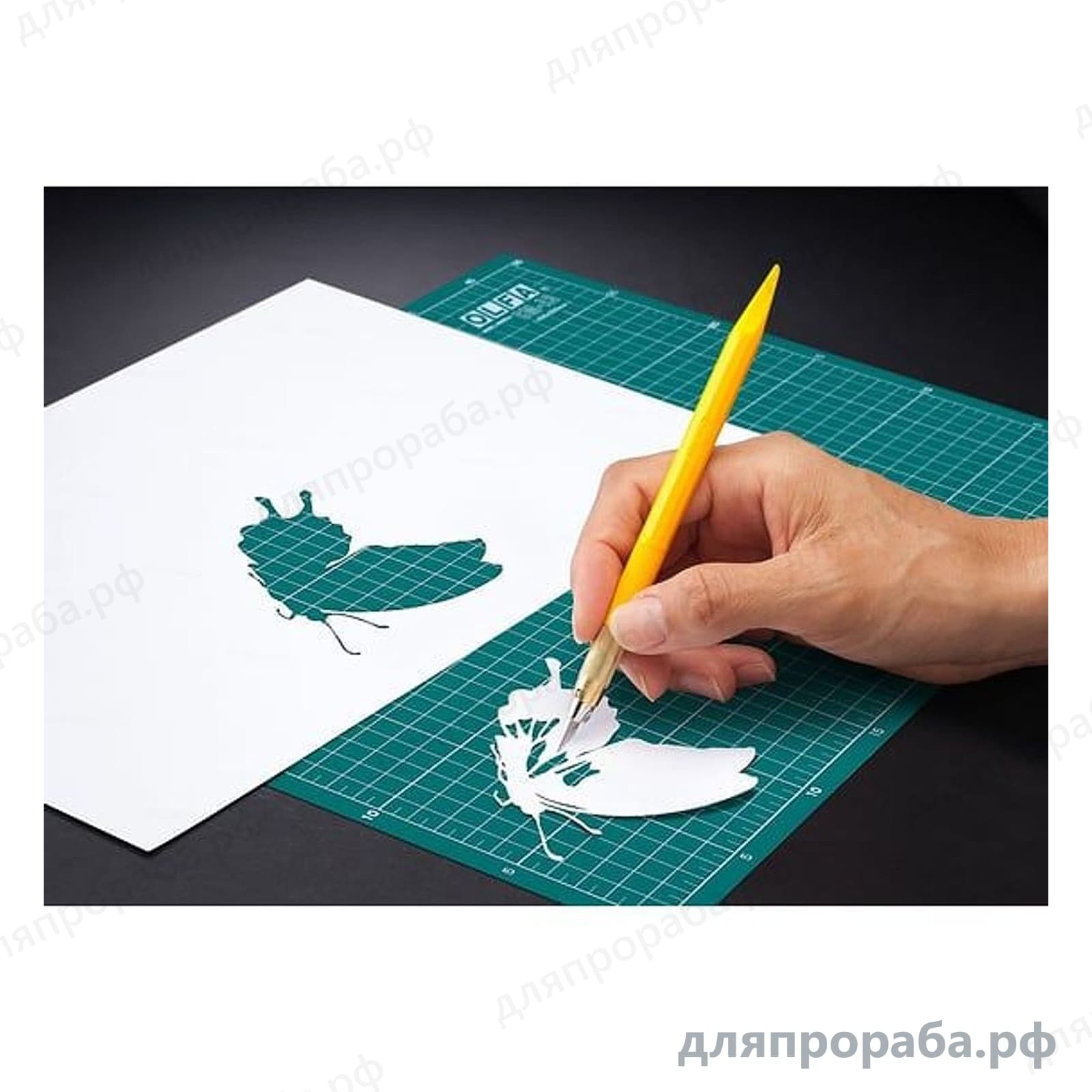 Перовой нож для точных работ 4 мм OLFA Utility Models OL-AK-5 — фото 5