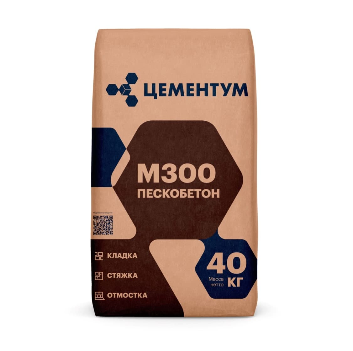 Пескобетон М-300 Цементум 40 кг