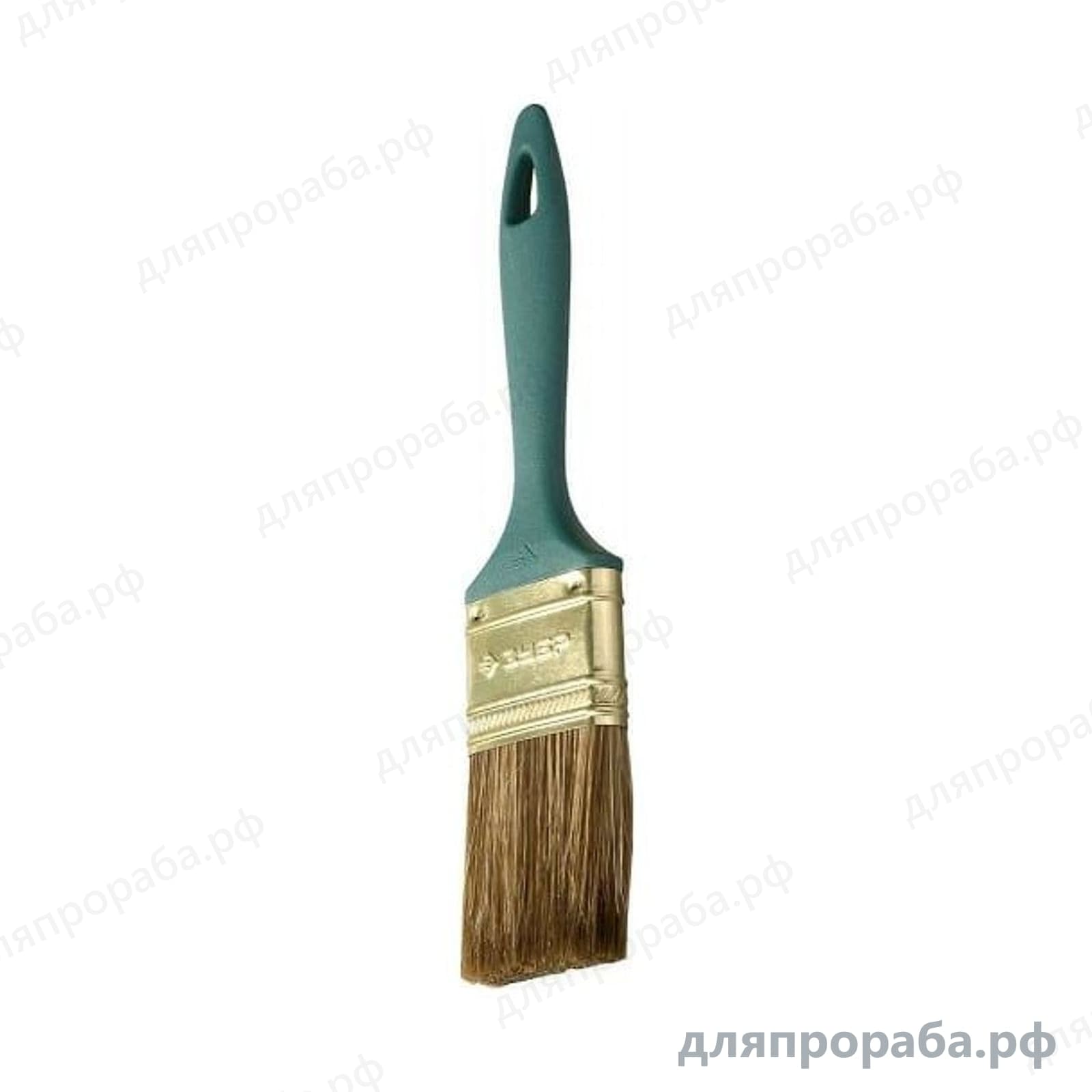 Плоская кисть ЗУБР КП-14 смешанная щетина 38 мм 4-01014-038 — фото 2