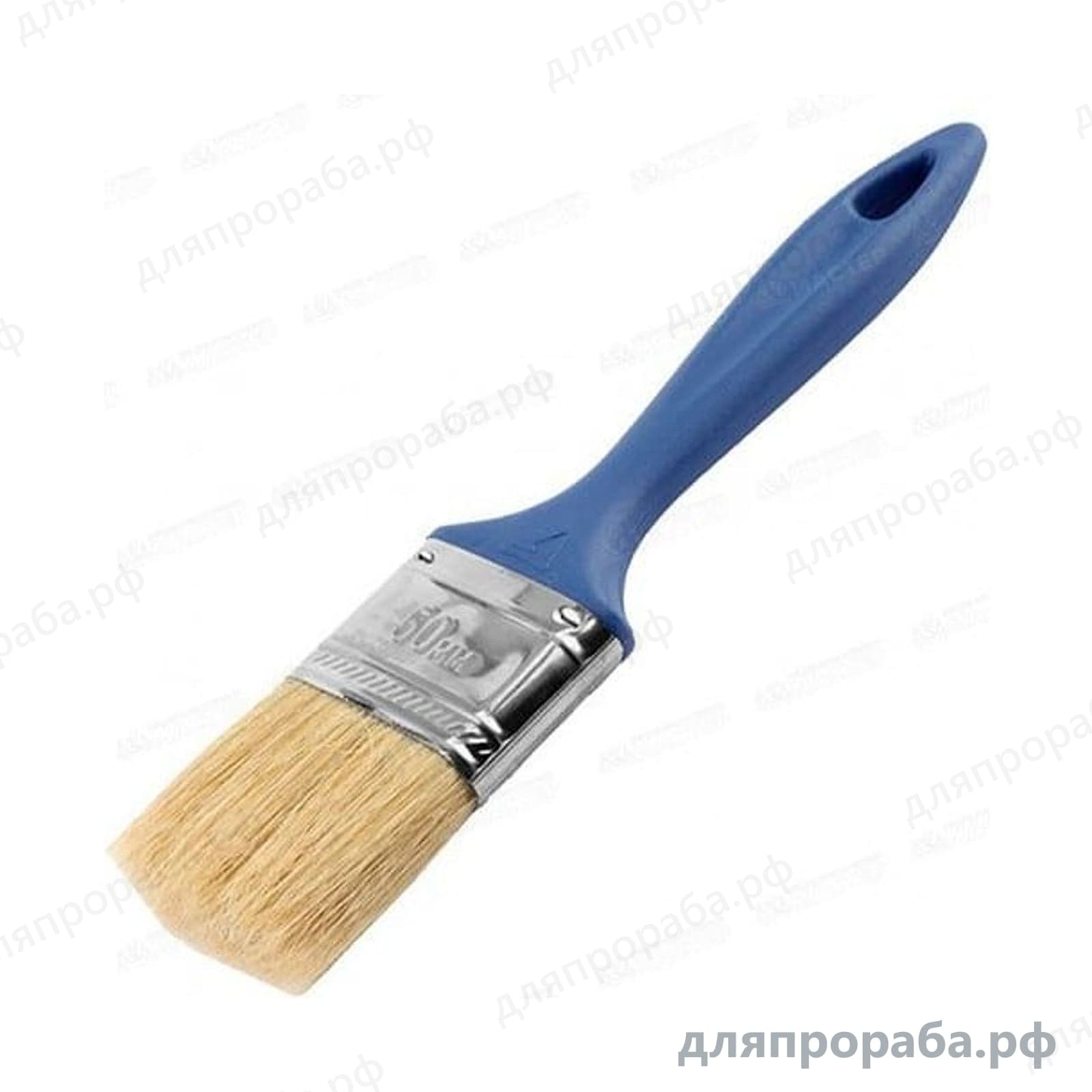 Плоская кисть STAYER UNIVERSAL-PROFI натуральная щетина 50 мм 01085-50 — фото 2