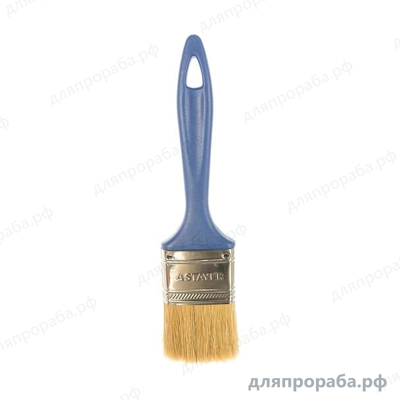 Плоская кисть STAYER UNIVERSAL-PROFI натуральная щетина 50 мм 01085-50 — фото 3