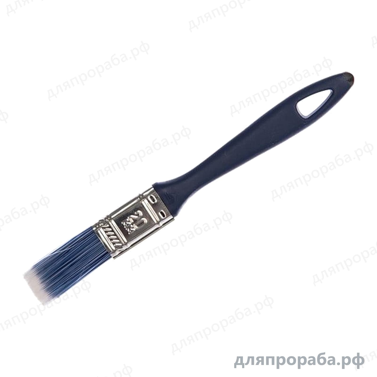 Плоская кисть ЗУБР АКВА-МАСТЕР искусственная щетина 20 мм 4-01013-020