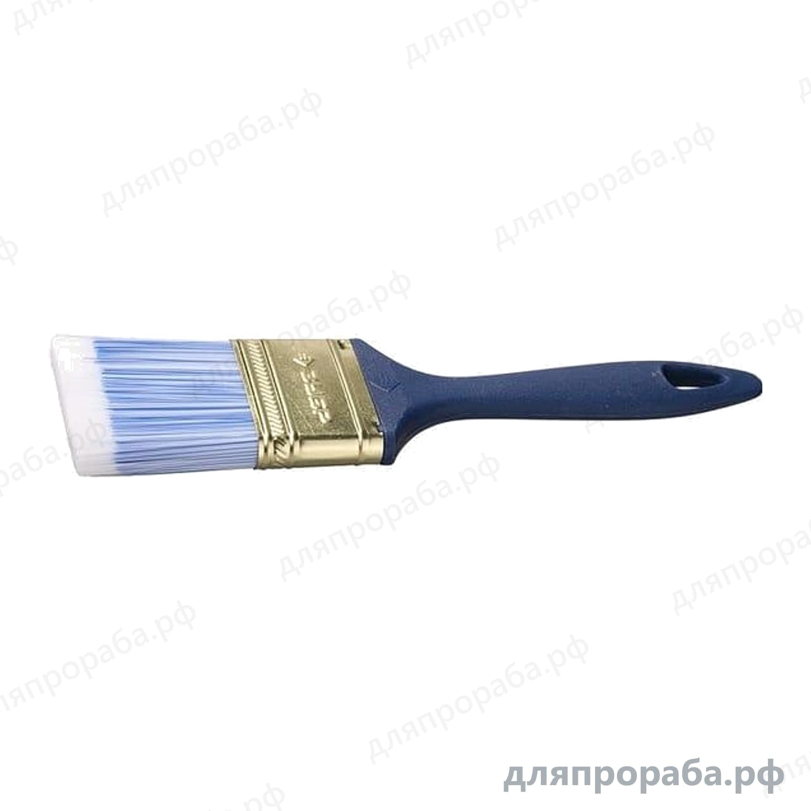 Плоская кисть ЗУБР АКВА-МАСТЕР искусственная щетина 75 мм 4-01013-075