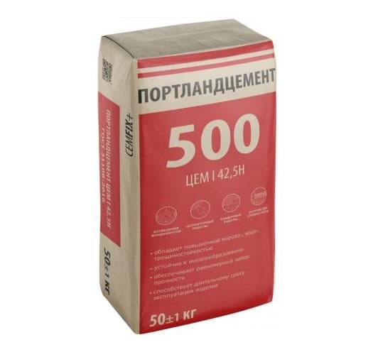 Портландцемент М-500 Cemfix 50 кг