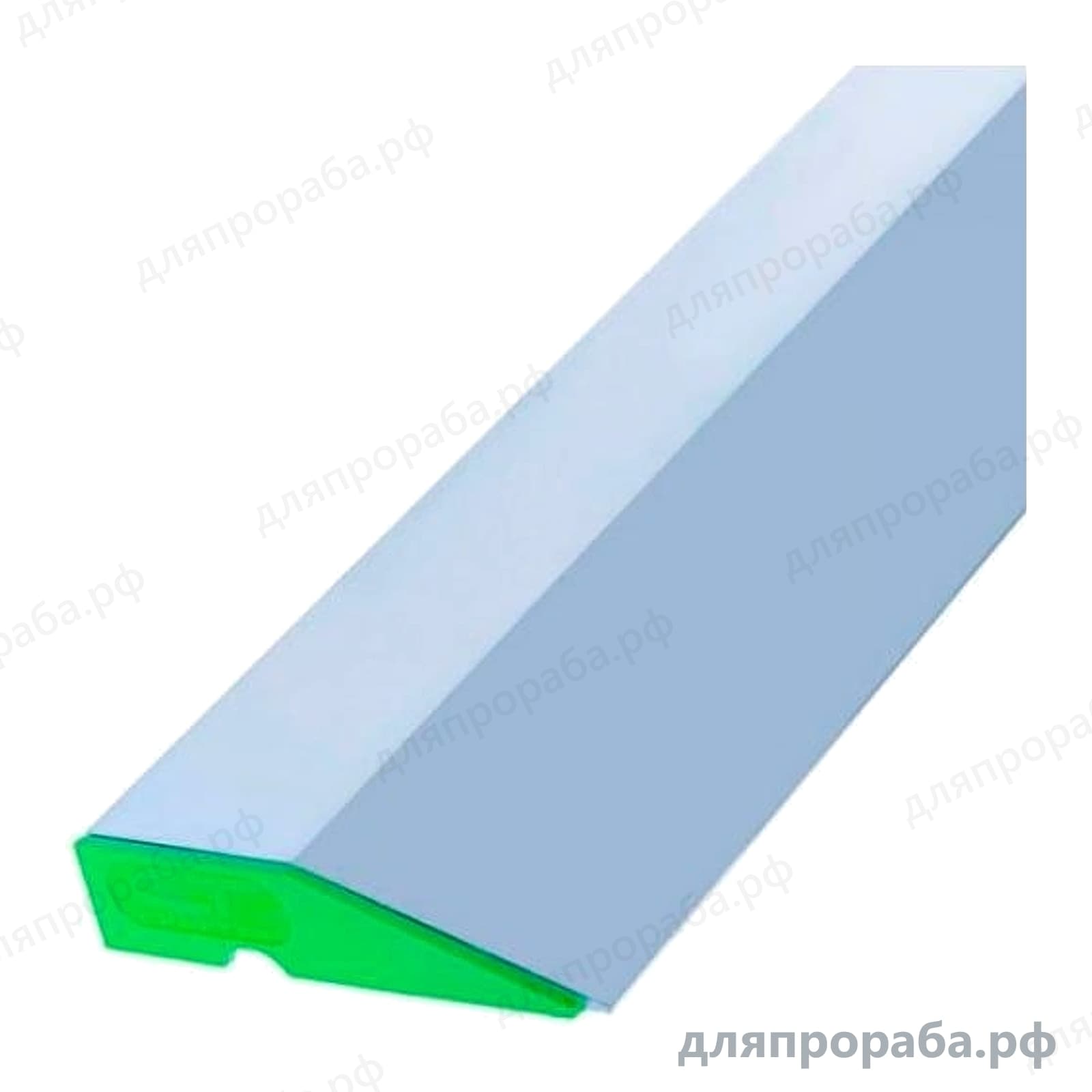 Правило алюминиевое СИБРТЕХ Трапеция, 1 ребро жесткости, L-2,0 м 89722