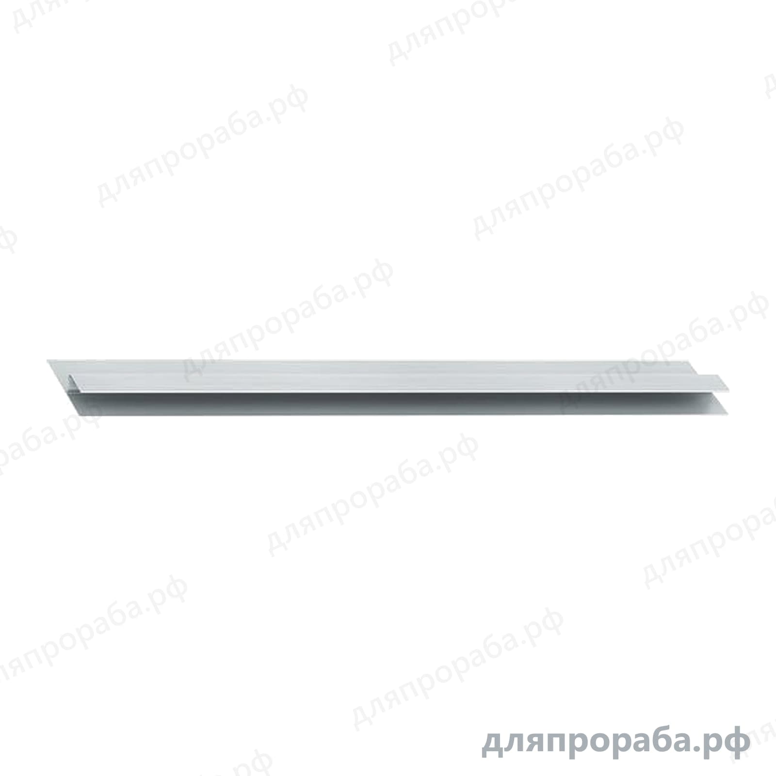 Правило СИБРТЕХ алюминиевое, h-образный профиль, L-1,0 м 89710