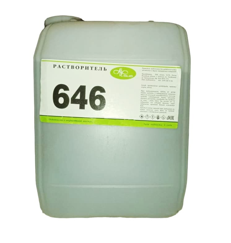 Растворитель 646 5 л