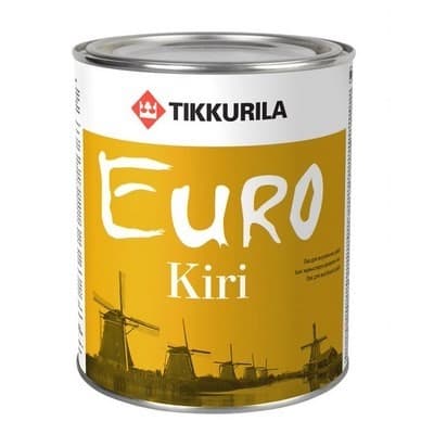 Тиккурила Евро Кири 0, 9л Лак паркетный полуматовый
