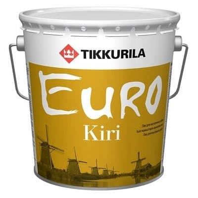 Тиккурила Евро Кири 2, 7л Лак паркетный глянцевый