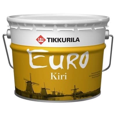 Тиккурила Евро Кири 9л Лак паркетный полуматовый