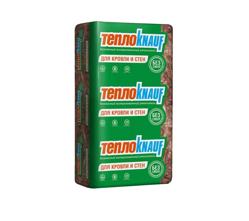 Утеплитель ТеплоКнауф Коттедж TS 036 Aquastatik 1230х610х100мм