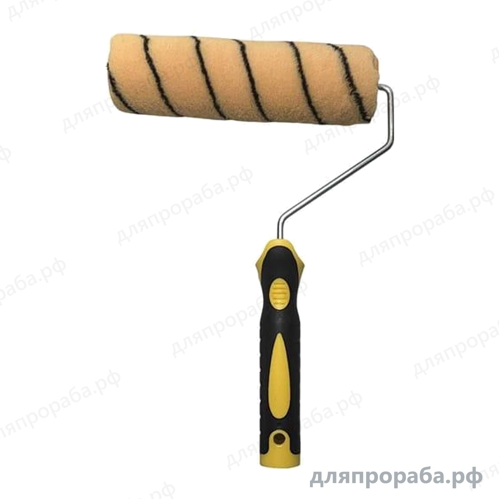 Валик малярный ворс 12 мм 230 мм с ручкой Alvar AL-PRH70