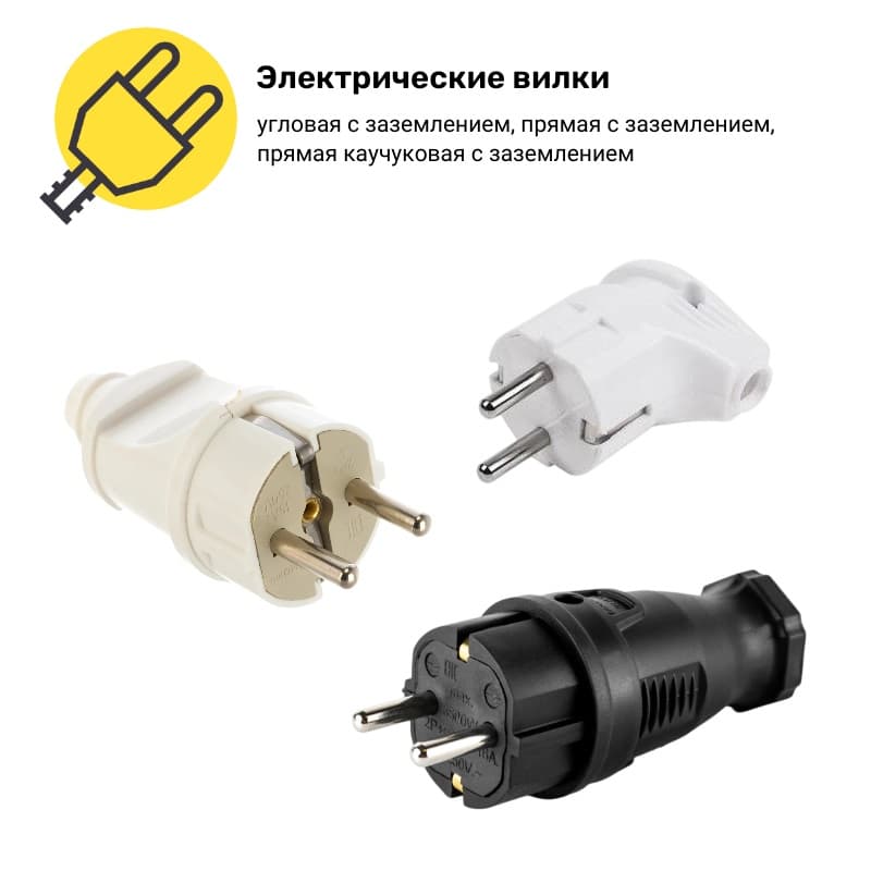 Вилки электрические