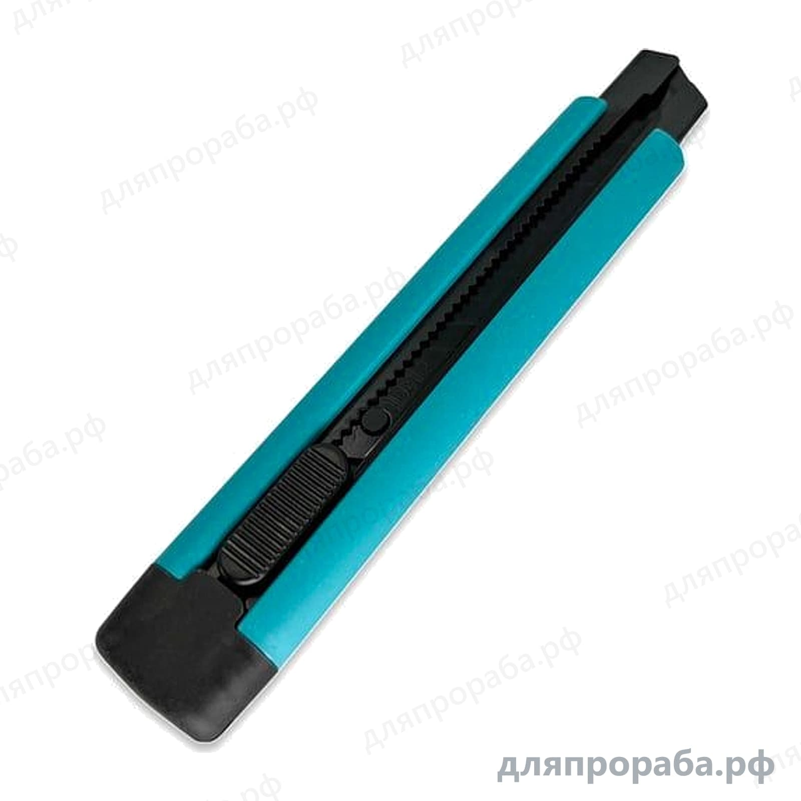 Нож канцелярский строительный комплект 2 шт синий 18 мм Alvar AL-K1806BL_2