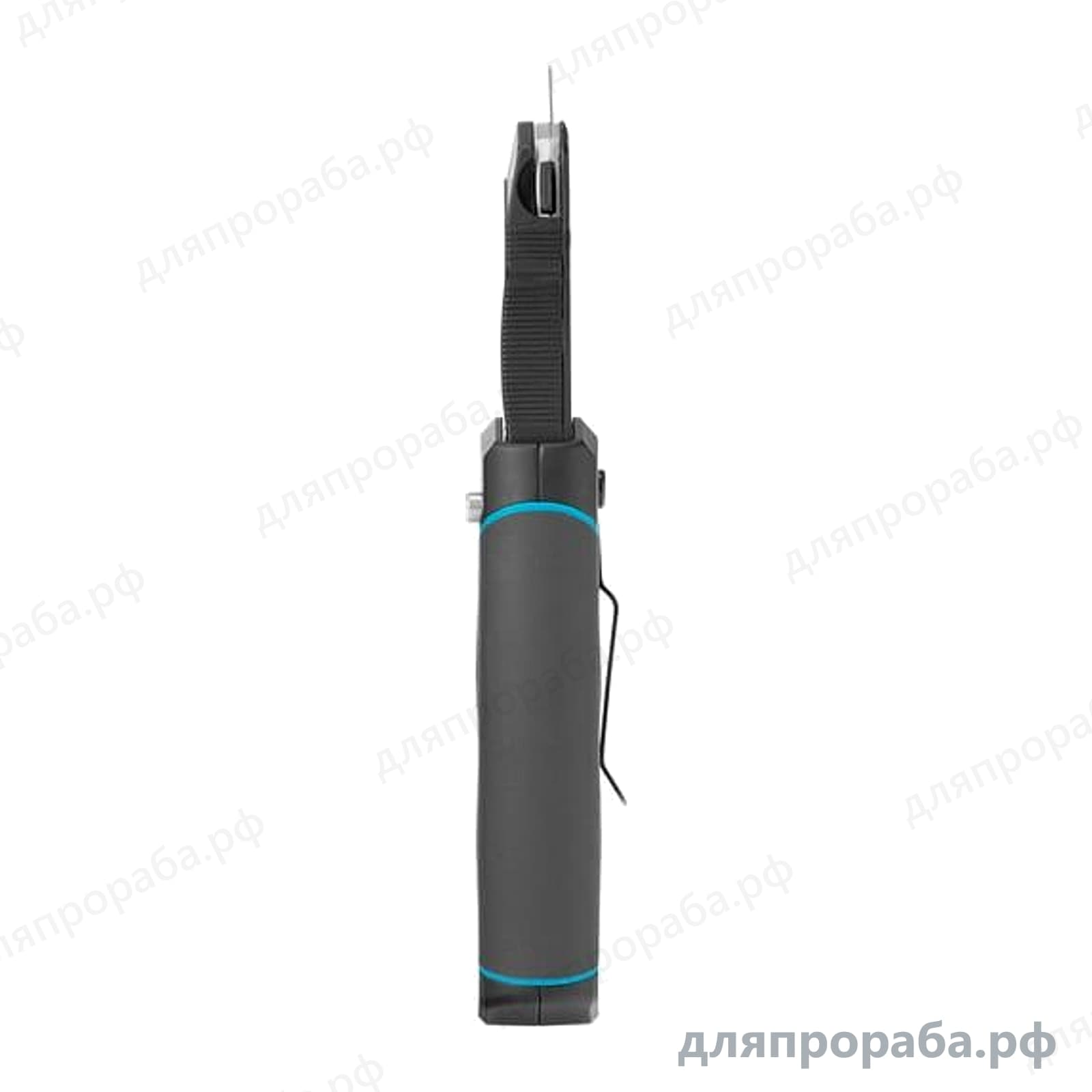 Нож-скребок складной сменное лезвие SK2 алюминиевый корпус клипса 19 мм GROSS 78891